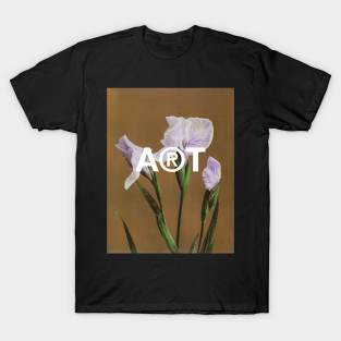 Iris still life vintage flowers T-Shirt